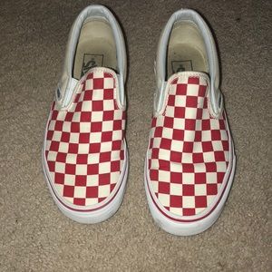Checkered vans